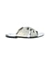 Joie 100% Leather Silver Ivory Sandals Size EU 38 - photo 1