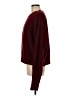 Olivaceous Solid Burgundy Pullover Sweater Size M - photo 5