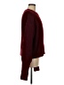 Olivaceous Solid Burgundy Pullover Sweater Size M - photo 4