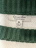 Orange Kiss Stripes Green Pullover Sweater Size XL - photo 7