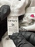 Carter's 100% Cotton Silver Zip Up Hoodie Size 5T - photo 3