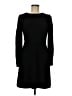 J.Crew 100% Polyester Solid Black Casual Dress Size 8 - photo 1