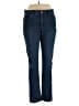 Jones New York Solid Blue Jeans Size 14 - photo 1