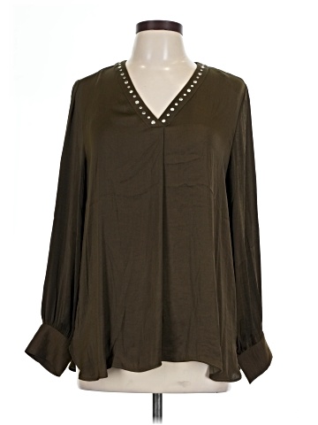 Carmen Carmen Marc Valvo Long Sleeve Blouse (view 1)