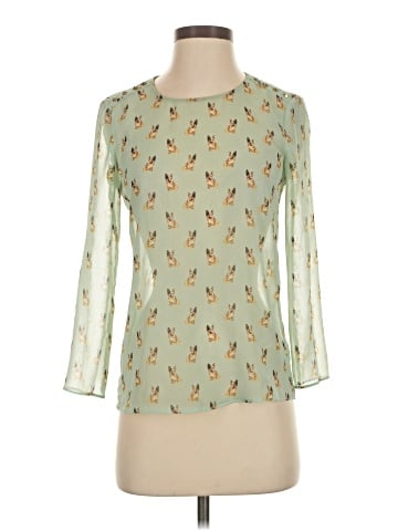 Trafaluc by Zara 3/4 Sleeve Blouse (view 1)