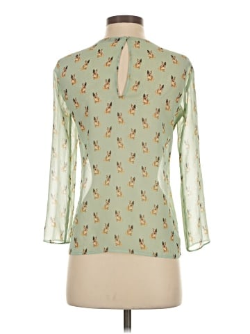 Trafaluc by Zara 3/4 Sleeve Blouse (view 2)