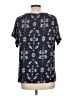 Soma Blue Short Sleeve Blouse Size L - photo 2
