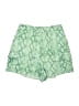 ASOS Animal Print Green Shorts Size 4 - photo 1