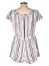 LOFT Beach Stripes White Romper Size L - photo 2