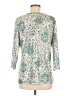 Emily Daniels Teal 3/4 Sleeve Blouse Size M - photo 2