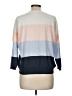 Lilla P Color Block Blue Pullover Sweater Size M - photo 2