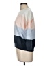 Lilla P Color Block Blue Pullover Sweater Size M - photo 5