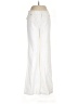 BCBGMAXAZRIA 100% Cotton Ivory Casual Pants Size 6 - photo 1