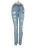 Lucky Brand Hearts Blue Jeans Size 2 - photo 1