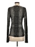 Tart 100% Rayon Silver Long Sleeve Top Size S - photo 2