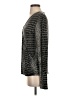 Tart 100% Rayon Silver Long Sleeve Top Size S - photo 5