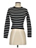 Happily Grey Black Long Sleeve Top Size S - photo 1