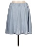 Shein 100% Polyester Solid Blue Casual Skirt Size 12 - photo 2