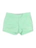 J.Crew 100% Cotton Solid Green Shorts Size 00 - photo 1