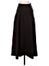 Mignon Doo Solid Black Brown Formal Skirt Size XS - photo 1