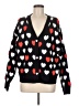 Unbranded Hearts Black Red Cardigan One size - photo 1