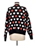 Unbranded Hearts Black Red Cardigan One size - photo 2