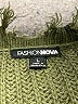 Fashion Nova 100% Acrylic Green Pullover Sweater Size L - photo 7