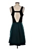 Noir Solid Teal Cocktail Dress Size M (estimated) - photo 2