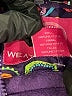 Weatherproof 100% Polyester Stars Purple Snow Jacket Size 2T - photo 4