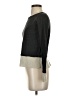 Three Dots Color Block Gray Silk Pullover Sweater Size S - photo 5
