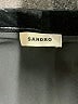 Sandro Solid Black Casual Dress Size XS - photo 7