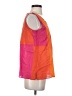 RITVA FALLA Color Block Orange Sleeveless Top Size S - photo 4