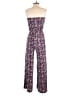 Bobeau Graphic Purple Jumpsuit Size S - photo 2