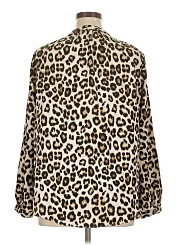 Jennifer Lopez Long Sleeve Blouse (view 2)