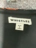 Whistles 100% Polyester Black Long Sleeve Blouse Size 14 - photo 7