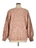 Pilcro Tweed Marled Pink Pullover Sweater Size XL - photo 2