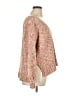 Pilcro Tweed Marled Pink Pullover Sweater Size XL - photo 4