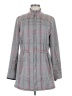 Per Se By Carlisle Plaid Gray Coat Size 8 - photo 1