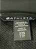 Athleta Solid Black Track Jacket Size XXS - photo 6