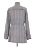 Per Se By Carlisle Plaid Gray Coat Size 8 - photo 2