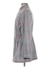 Per Se By Carlisle Plaid Gray Coat Size 8 - photo 5