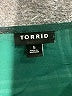 Torrid 100% Polyester Green 3/4 Sleeve Blouse Size 5X Plus (5) - photo 7