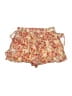 BCBGeneration 100% Polyester Floral Yellow Shorts Size S - photo 2