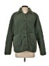 J.Crew 100% Polyester Green Faux Fur Jacket Size S - photo 1