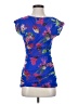 FUZZI Blue Short Sleeve Blouse Size S (estimated) - photo 1