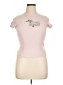 Harper & Ivy Pink Short Sleeve Turtleneck Size XL - photo 1