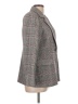 Ebossy 100% Polyester Plaid Gray Blazer Size L - photo 4