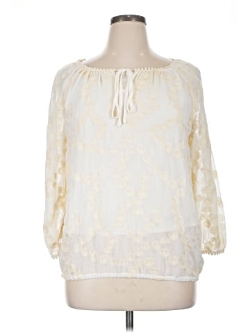 Adiva 3/4 Sleeve Blouse (view 1)