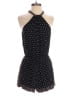 Splendid 100% Rayon Polka Dots Black Romper Size S - photo 1
