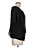 Halston Heritage 100% Rayon Black Short Sleeve Blouse Size L - photo 4